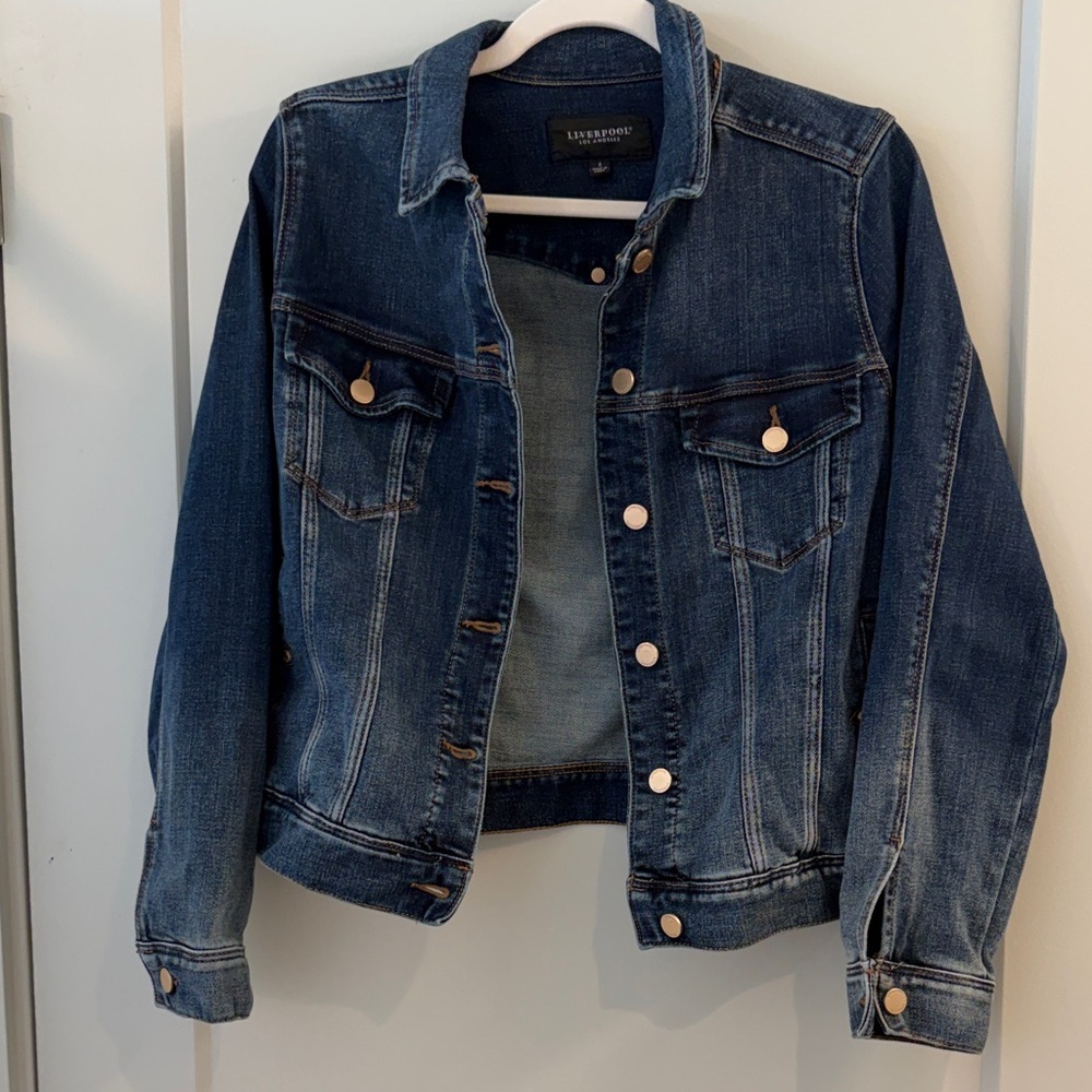 Liverpool Dark Blue Jean Jacket